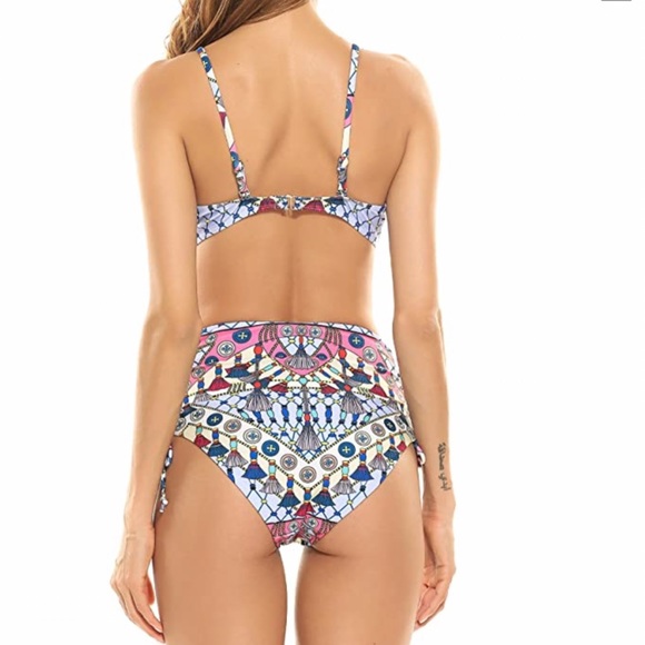 High waisted tribal bikini - Picture 3 of 7